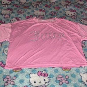 Juicy couture bling crop top